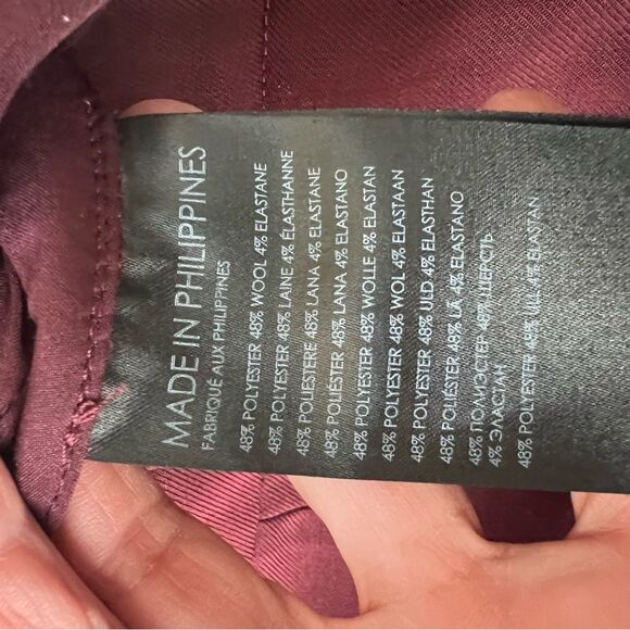 Club Monaco Wool Blend Dress Pants - Picture 9 of 12